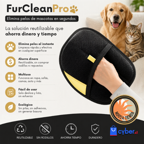 FurClean Pro™ - Elimina pelos de mascotas en segundos sin gastar en repuestos