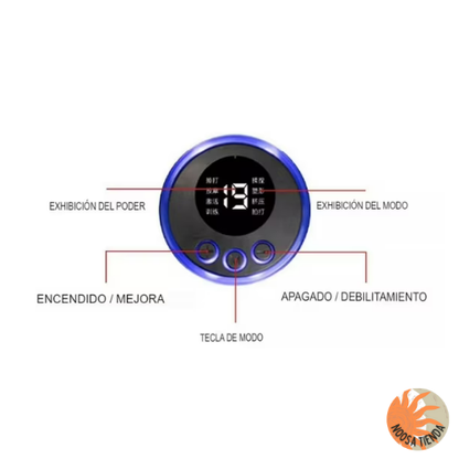 Mini Masajeador Electrico Estimulador 2.0