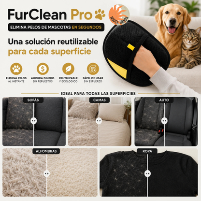 FurClean Pro™ - Elimina pelos de mascotas en segundos sin gastar en repuestos