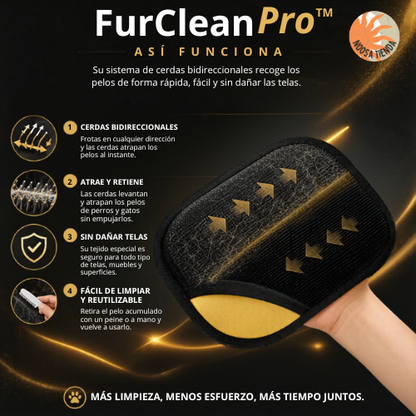 FurClean Pro™ - Elimina pelos de mascotas en segundos sin gastar en repuestos