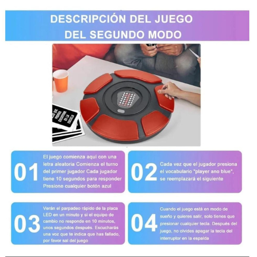 ¡Basta! 2.0 - Juego De Mesa Interactivo