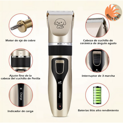 Kit Cortapelos Para Mascotas