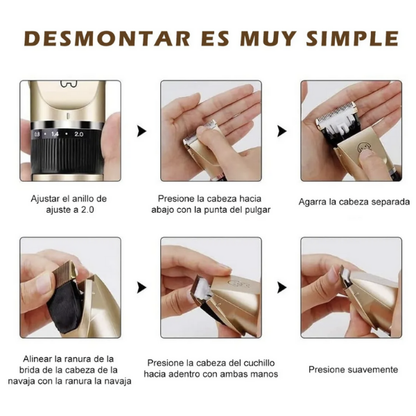 Kit Cortapelos Para Mascotas