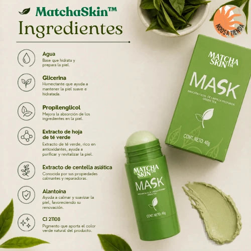 MatchaSkin™ - Purifica y refresca tu piel desde casa