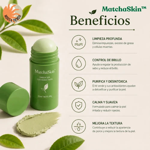 MatchaSkin™ - Purifica y refresca tu piel desde casa