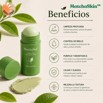 MatchaSkin™ - Purifica y refresca tu piel desde casa