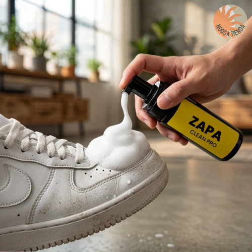KIT ZapaClean Pro: Devuélvele el tono original a tus zapatillas en minutos!
