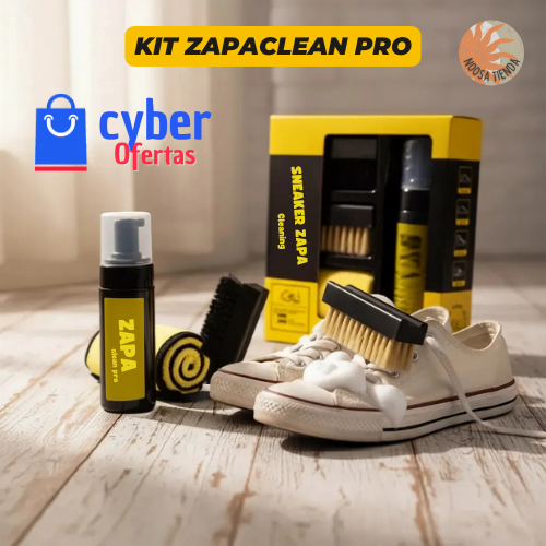 KIT ZapaClean Pro: Devuélvele el tono original a tus zapatillas en minutos!